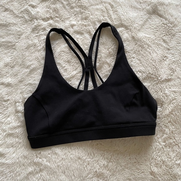 Lululemon Flow Freely Bra in Black - Picture 3 of 6
